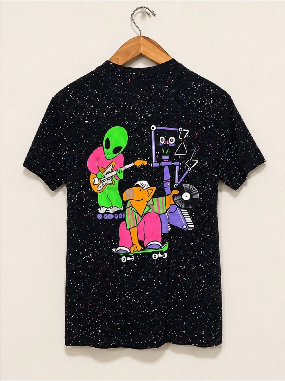 NWT SPLATTER GLOW TEE X GECKO HAWAII COLLAB X 3-WAY (2026) Size Small